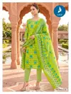 Yashika Vol 2 By Kaya Vertican Cotton Kurti With Bottom Dupatta 